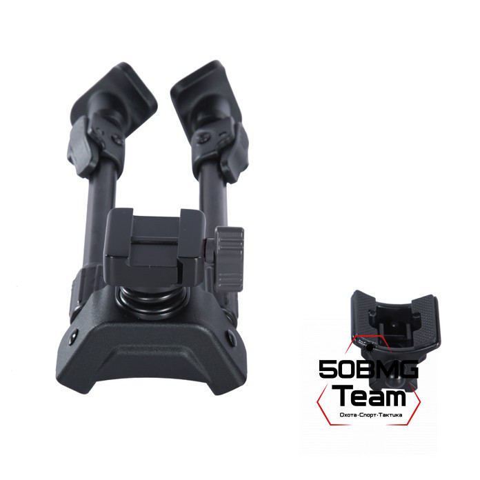 Сошки Vanguard EQUALIZER PRO 1 складные - длина 255 мм.(полн.),215 мм.(слож.), алюминий, крепление - антабка и Weaver