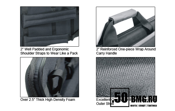 Чехол Leapers UTG тактический Homeland Security для оружия, 106 см, чёрный