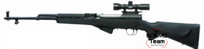 Пластиковая ложа ATI ADVANCED TECH Монте Карло на СКС чёрная (SKS 0300-B)