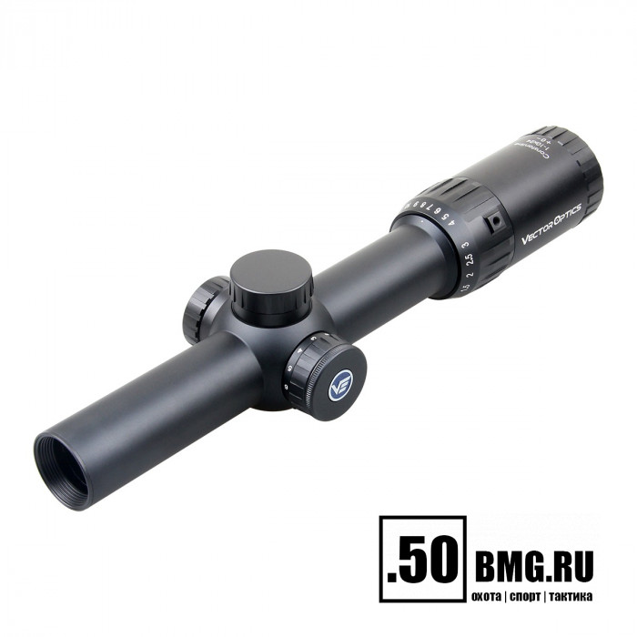 Оптический прицел Vector Optics Constantine 1-10x24 SFP Fiber кольца 30мм