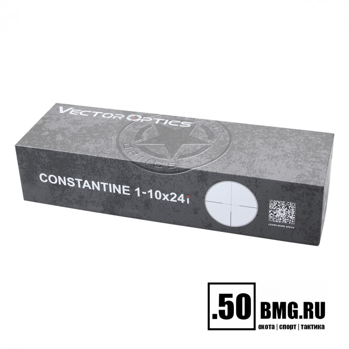 Оптический прицел Vector Optics Constantine 1-10x24 SFP Fiber кольца 30мм