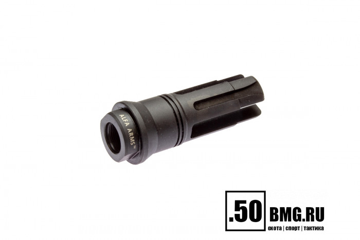 Пламегаситель Alfa Arms трехщелевой (UNEF 1/2-28)