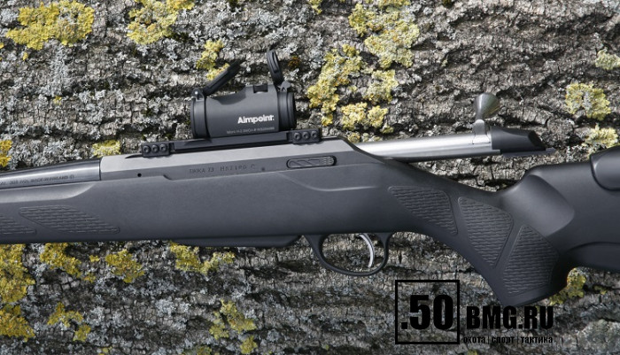 Коллиматорный прицел Aimpoint Micro H-2 на Tikka T3 (2 MOA) (200221)