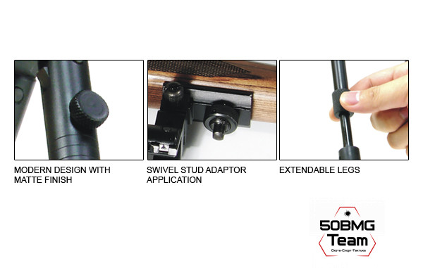 Сошки Leapers TL-BP28S