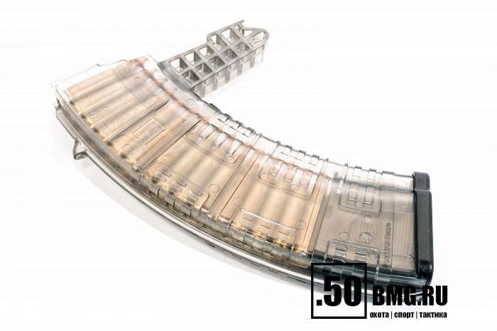 Магазин Pufgun на СКС 7,62х39 30 патронов прозрачный (MAG SKS762 30-30/TR)