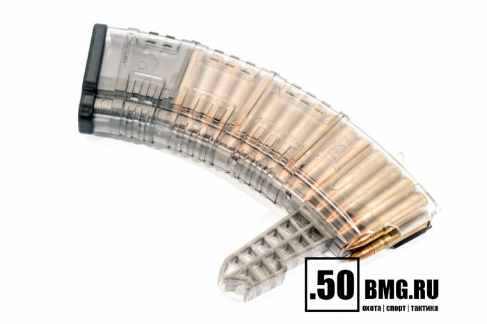 Магазин Pufgun на СКС 7,62х39 30 патронов прозрачный (MAG SKS762 30-30/TR)