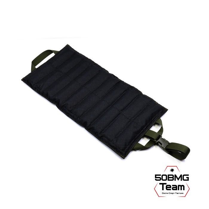 Коврик под сошки 50BMG Team 52×25×2см, 1100гр (Olive Green)