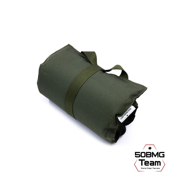 Коврик под сошки 50BMG Team 52×25×2см, 1100гр (Olive Green)