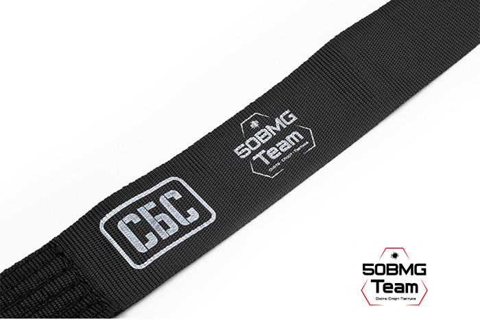 Эвакуационная стропа ТБС со стальным карабином и подсумком Multicam (7 метров) 