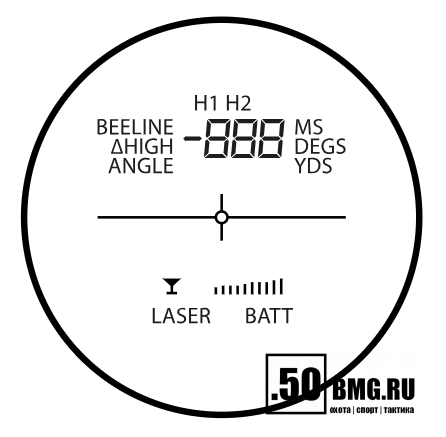 Лазерный монокуляр-дальномер Hawke LRF 400 PRO