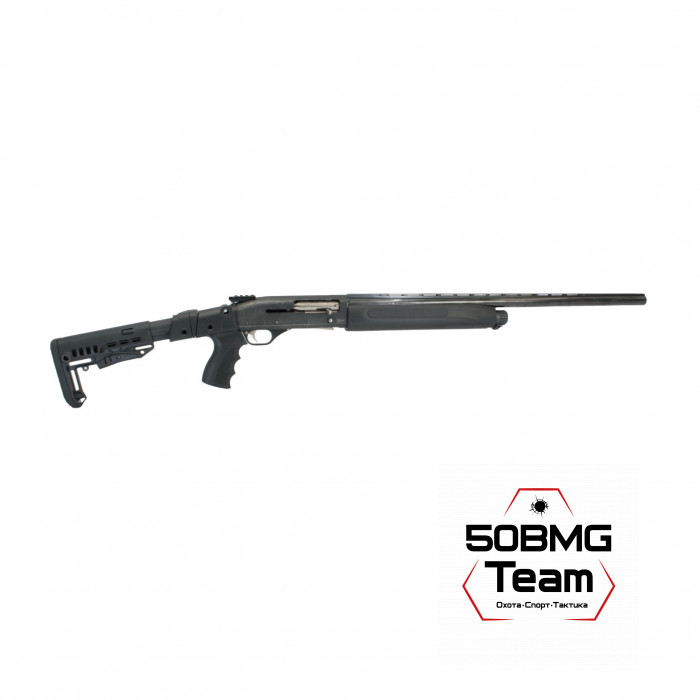 Телескопический складной приклад DLG Tactical на МР-153, МР-133 компактный (DLG9008)