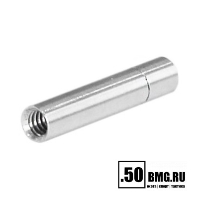 Переходник ЧИСТОGUN-дюраль, мама/мама, резьба дюймовая, 8/36 на 8/32 к шомп. Dewey 22C (аналог переходника SMBA)