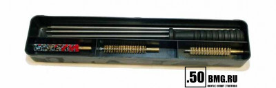 Набор для чистки NIMAR коробка, калибр 8 мм, шомпол металлический (210.0008)