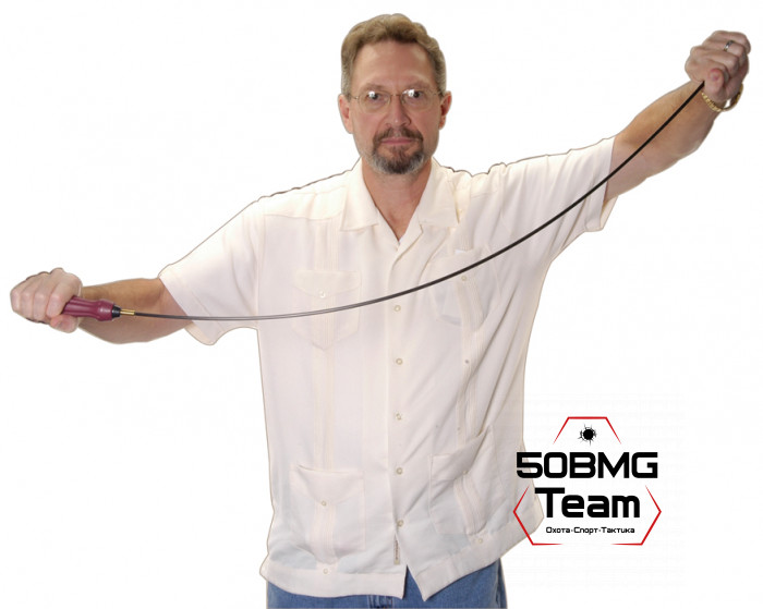 Карбоновый шомпол Tipton Deluxe .27cal - .45 cal (6.8 мм - 10.2 мм), 127 см