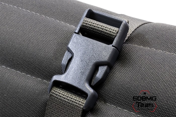 Коврик под сошки 50BMG Team 52×25×2см, 1100гр (Gray)