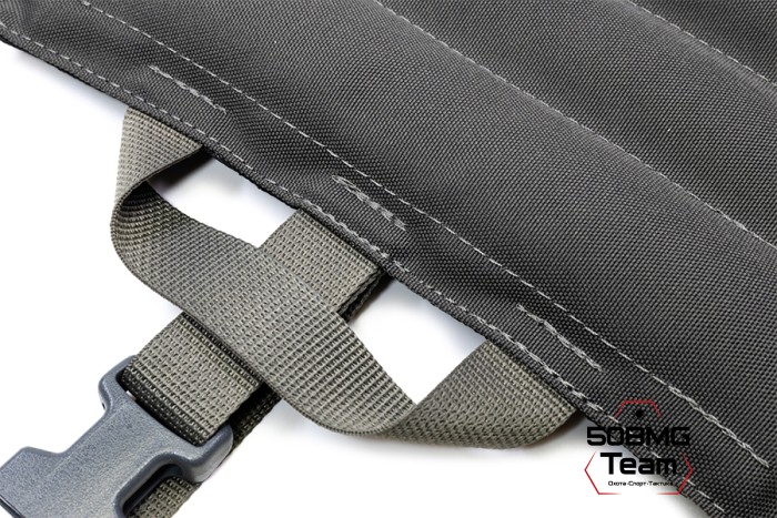 Коврик под сошки 50BMG Team 52×25×2см, 1100гр (Gray)