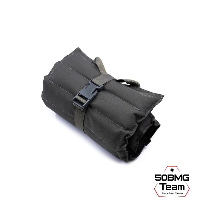 Коврик под сошки 50BMG Team 52×25×2см, 1100гр (Gray)