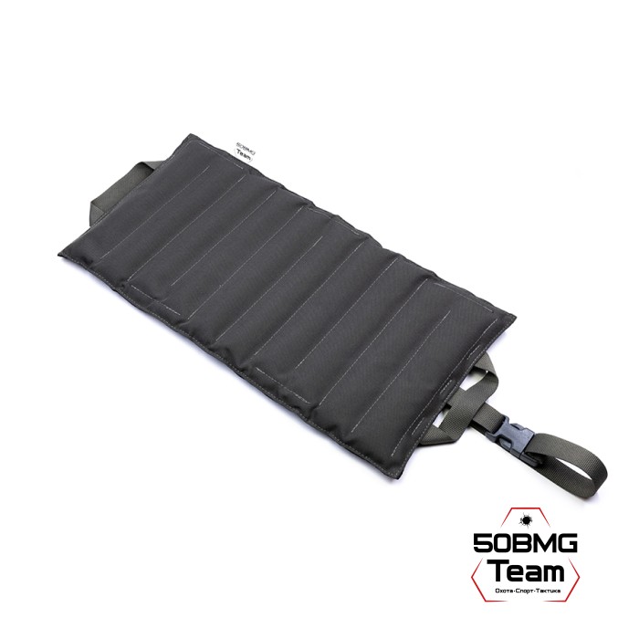 Коврик под сошки Delta Arms 52×25×2см, 1100гр (Gray)