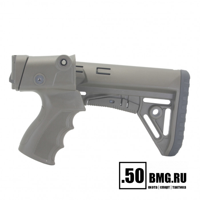 Телескопический складной приклад DLG Tactical на МР-153, МР-133 (DLG9011)