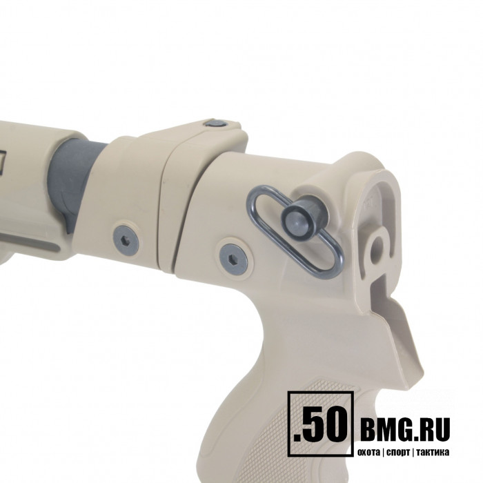 Телескопический складной приклад DLG Tactical на МР-153, МР-133 (DLG9011)