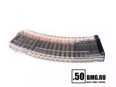 Магазин Pufgun на TG-2 .366ТКМ 30 патронов прозрачный (MAG SGTG-2 30/TR)