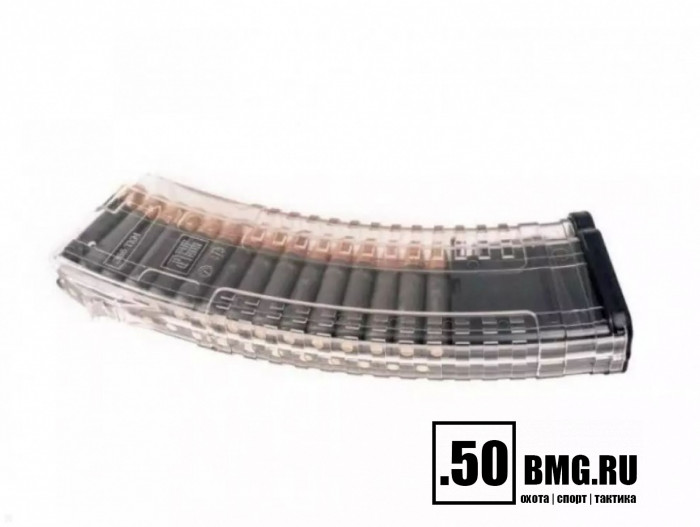 Магазин Pufgun на TG-2 .366ТКМ 30 патронов прозрачный (MAG SGTG-2 30/TR)