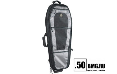 Чехол-рюкзак Leapers UTG на одно плечо, 86x35,5 см, цвет серый металлик/черный