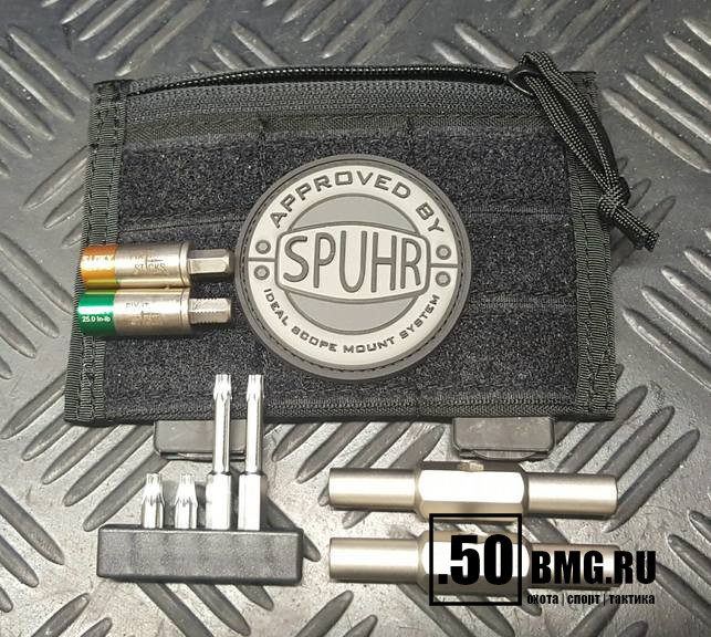 Набор динамометрических отверток и бит TQ-FISS для сборки и регулировки кронштейнов Spuhr