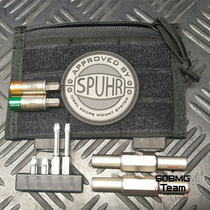 Набор динамометрических отверток и бит TQ-FISS для сборки и регулировки кронштейнов Spuhr