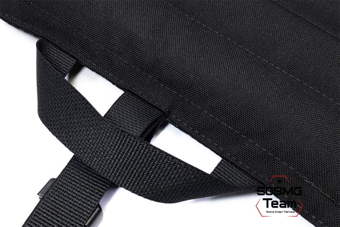 Коврик под сошки 50BMG Team 52×25×2см, 1100гр (Black)