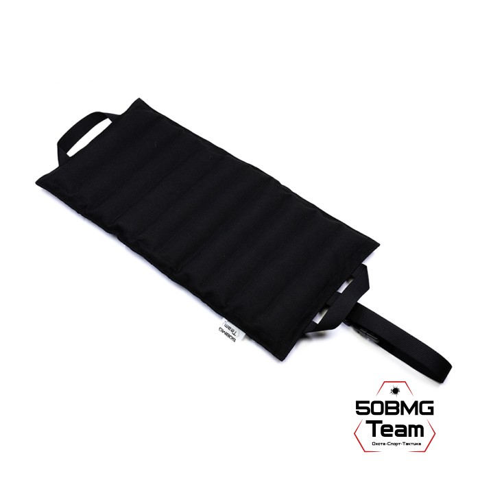 Коврик под сошки 50BMG Team 52×25×2см, 1100гр (Black)