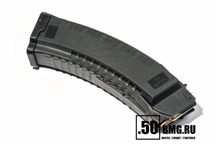 Магазин Pufgun на Сайга 5,45х39 60 патронов (задний зацеп усилен металлом) (MAG SG545 60/B M1)