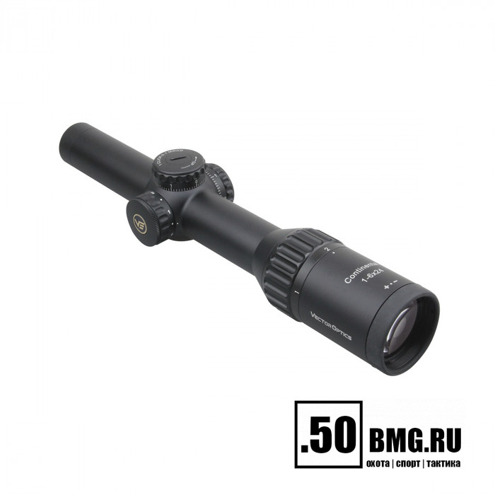 Оптический прицел Vector Optics Continental Tactical 1-6x24 SFP кольца 30 мм