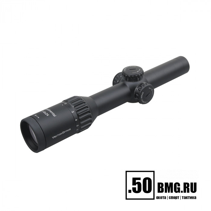 Оптический прицел Vector Optics Continental Tactical 1-6x24 SFP кольца 30 мм