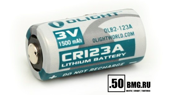 Литиевая батарея Olight CR123А 1500 mAh