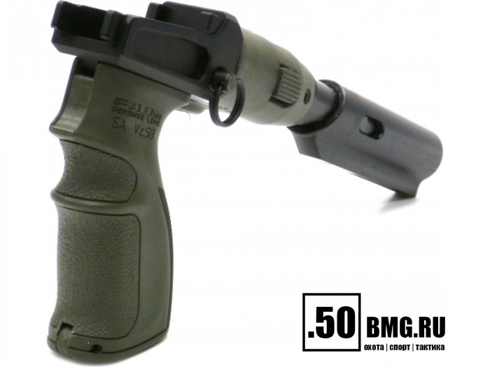 Трубка складная FAB Defense M4 SVD SB TUBE с компенсатором отдачи для СВД