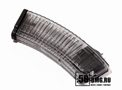 Магазин Pufgun на АК74/Сайга 5,45х39 30 патронов прозрачный (MAG SG545 30/TR)