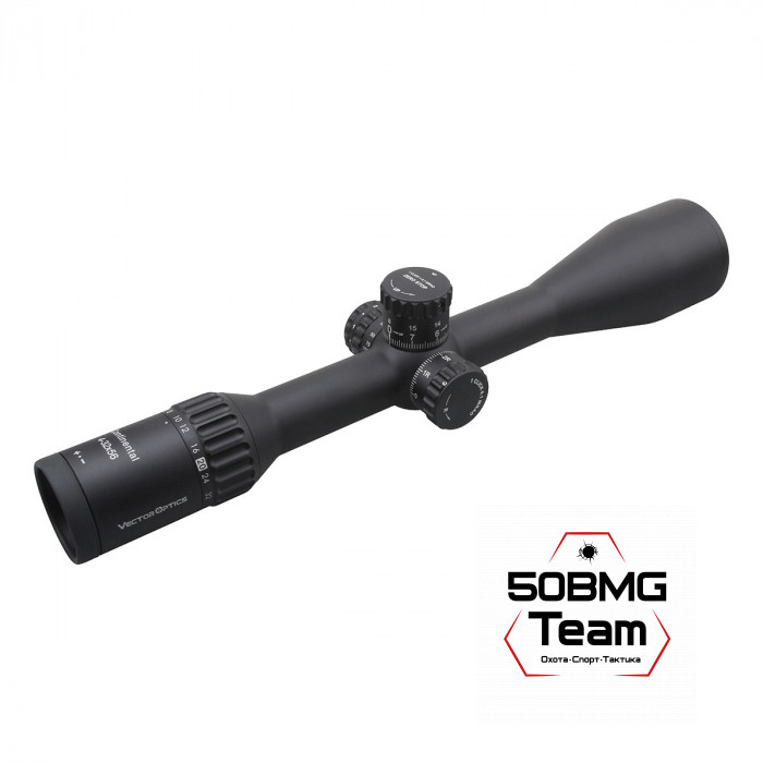 Оптический прицел Vector Optics Continental Tactical X8 4-32x56 SFP ED Zero Stop кольца 30мм