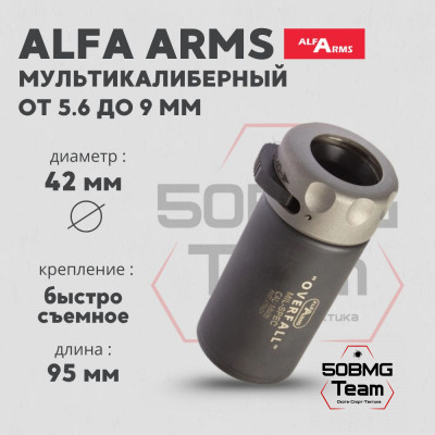 Локализатор Alfa Arms “Overfall” мультикалиберный от 5,6 до 9 мм