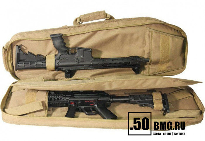 Чехол-рюкзак Leapers UTG на одно плечо, 86x35,5 см, цвет "Dark Earth" (пустыня)