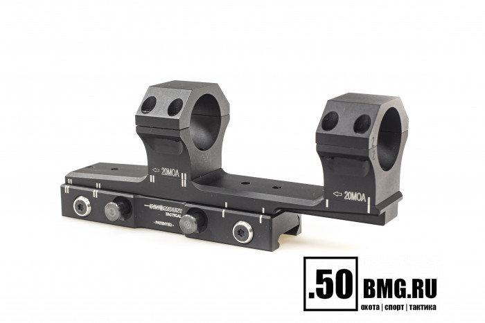 Быстросъемный кронштейн Innomount Tactical Flex на Weaver кольца 30мм, BH=34мм, 20-40MOA (64-30-34-50-200-40MOA)  с выносом