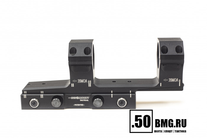 Быстросъемный кронштейн Innomount Tactical Flex на Weaver кольца 30мм, BH=34мм, 20-40MOA (64-30-34-50-200-40MOA)  с выносом