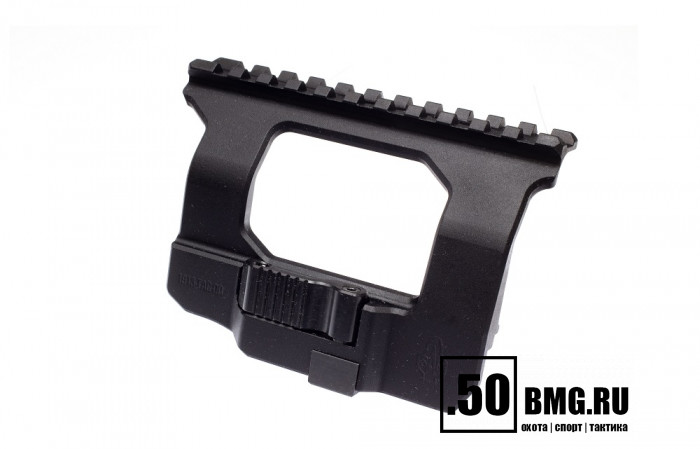 Боковой быстросъемный кронштейн Picatinny/Weaver SAG AK TAC ACOG для АК/Вепрь/Сайга