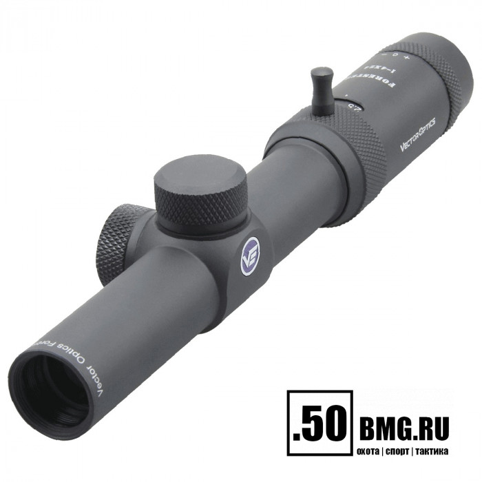 Оптический прицел Vector Optics Forester 1-4x24 SFP кольца 30мм