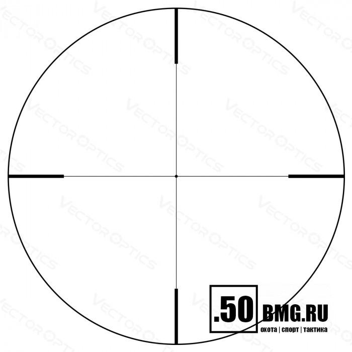 Оптический прицел Vector Optics Forester 1-4x24 SFP кольца 30мм