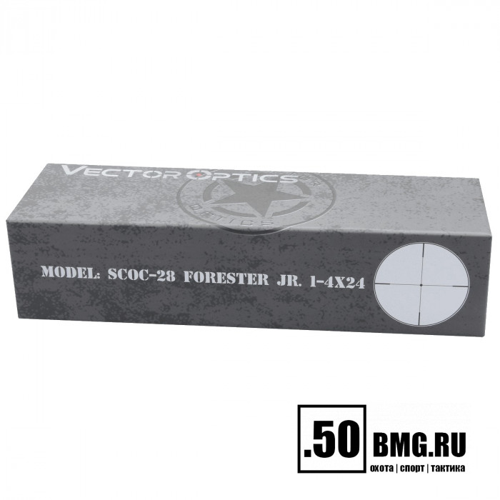 Оптический прицел Vector Optics Forester 1-4x24 SFP кольца 30мм