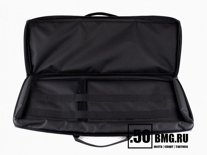 (А-7-1) Кейс VEKTOR из капрона чёрный, пенополиэтилен, крепление "молле" с отделениями под магазины