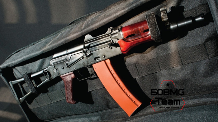 (А-7-1) Кейс VEKTOR из капрона чёрный, пенополиэтилен, крепление "молле" с отделениями под магазины