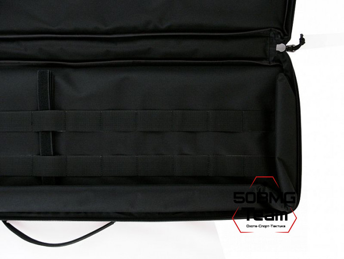 (А-7-1) Кейс VEKTOR из капрона чёрный, пенополиэтилен, крепление "молле" с отделениями под магазины