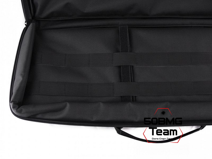 (А-7-1) Кейс VEKTOR из капрона чёрный, пенополиэтилен, крепление "молле" с отделениями под магазины